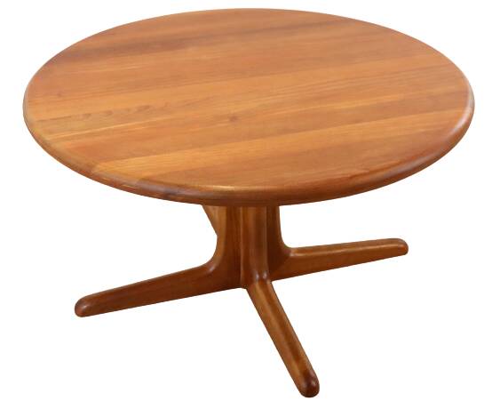 Deense ronde teak salontafel 'Karise'