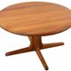 Deense ronde teak salontafel 'Karise'
