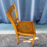 Duo of bistro chairs