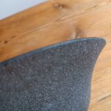 Paire d'appliques en verre granité noir