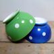 Two longfield porcelain bowls