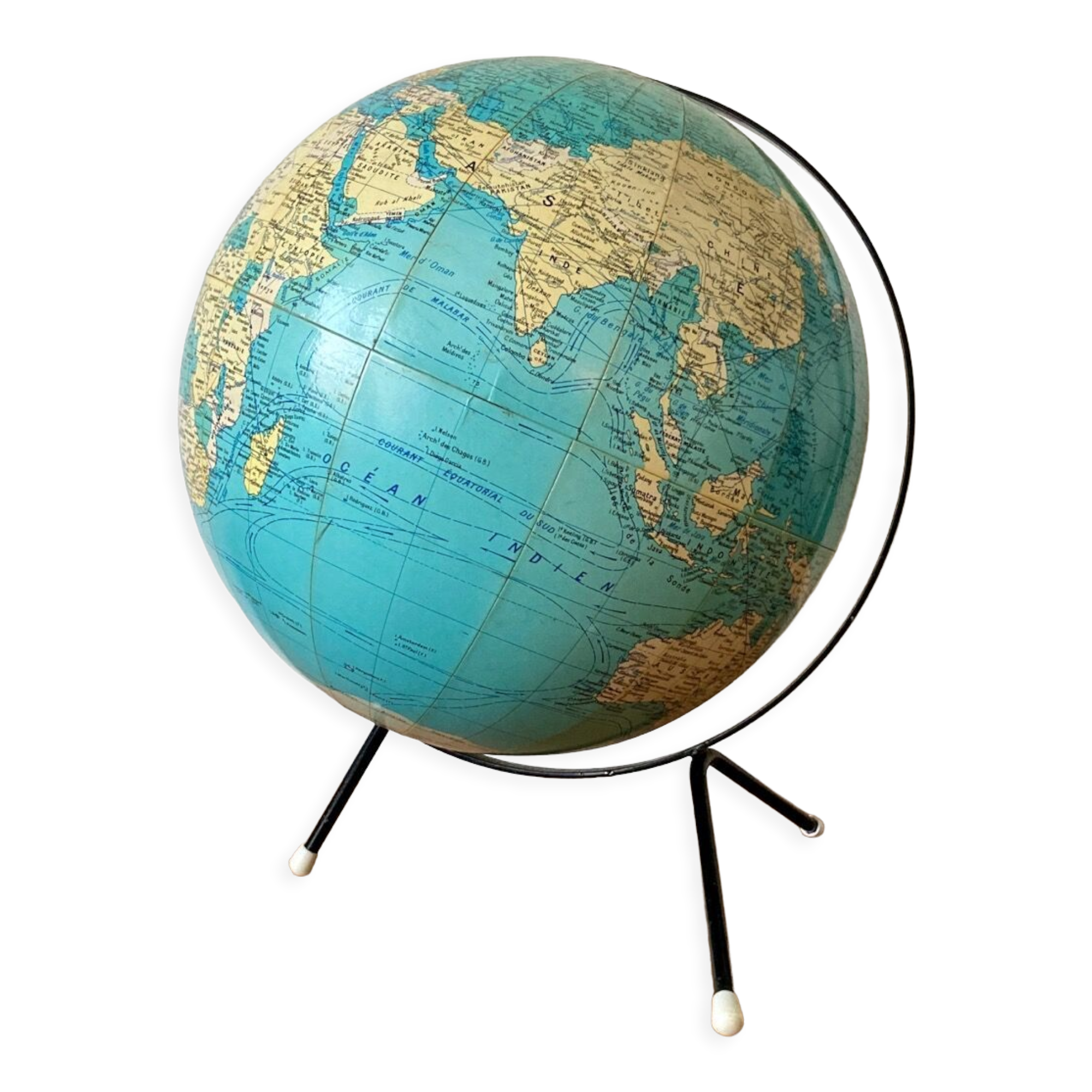 Girard and Barrère terrestrial globe