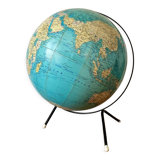 Girard and Barrère terrestrial globe