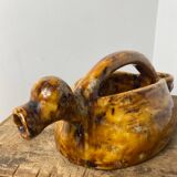 Zoomorphic pitcher in the shape of a duck