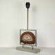 Agate and chrome lamp