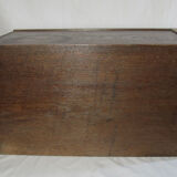 Large oak storage box