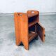Amsterdam School Bedside Cabinet, Netherlands, 1920s