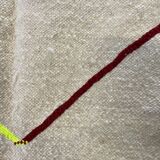 Tapis berbère losanges fluo