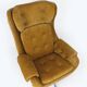 Fauteuil lounge pivotant restauré de Up Zavody, Tchéquie, 1970