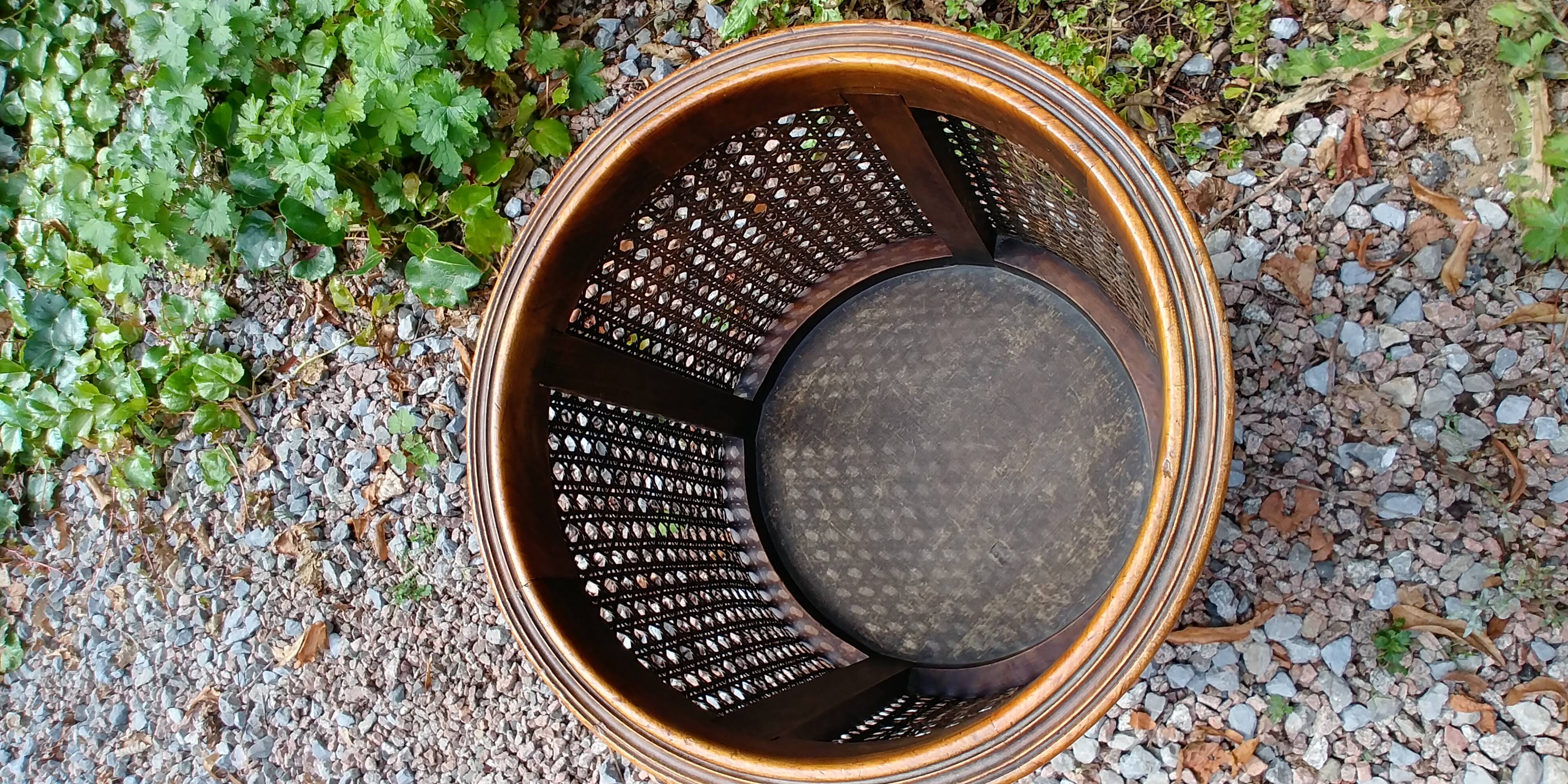 Wood and canning basket