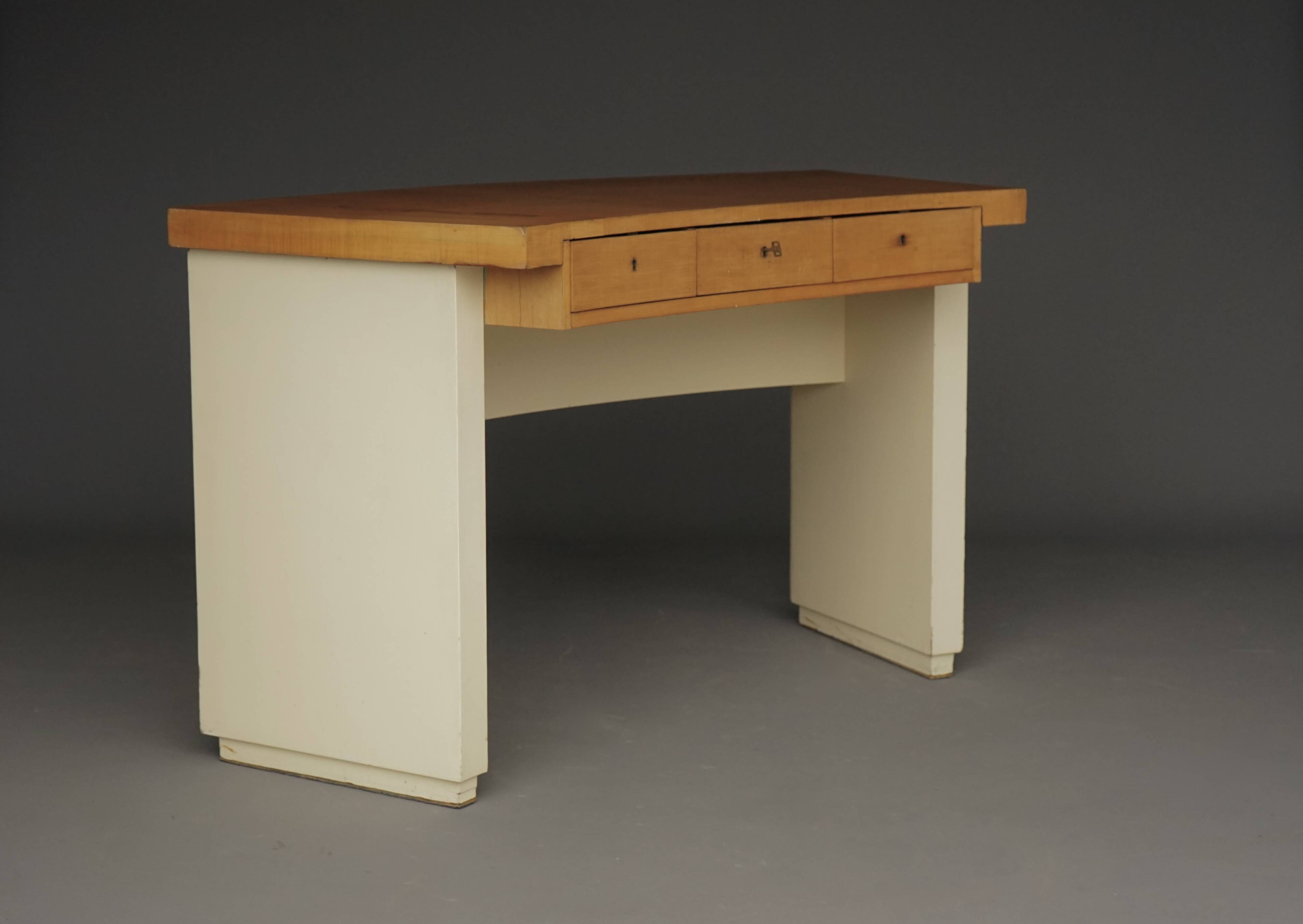 Small Art Deco Desk by Gebroeders Reens, 1930s