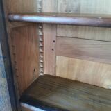 Display cabinet, oak bookcase from the 20s