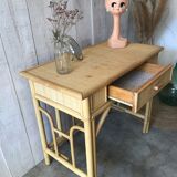 Rattan desk