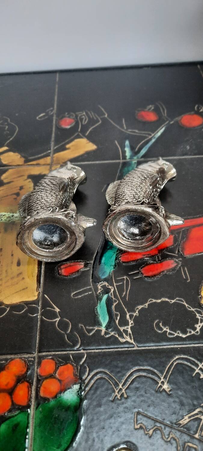 Fish salt and pepper shakers