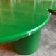 Wood and metal Tomotom table in green by Bernard Holdaway, 1960