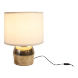 Lampe de table en métal chromé années 70 italie