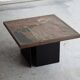 Brutalist coffee table by Paul Kingma