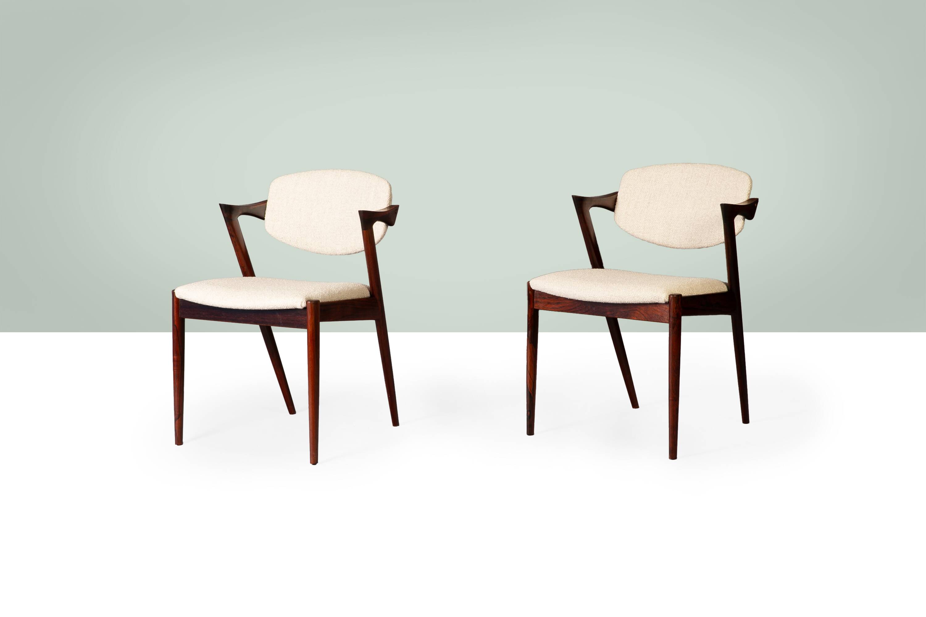 Kai Kristiansen rosewood 42 Z chairs