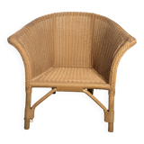 Rattan armchair