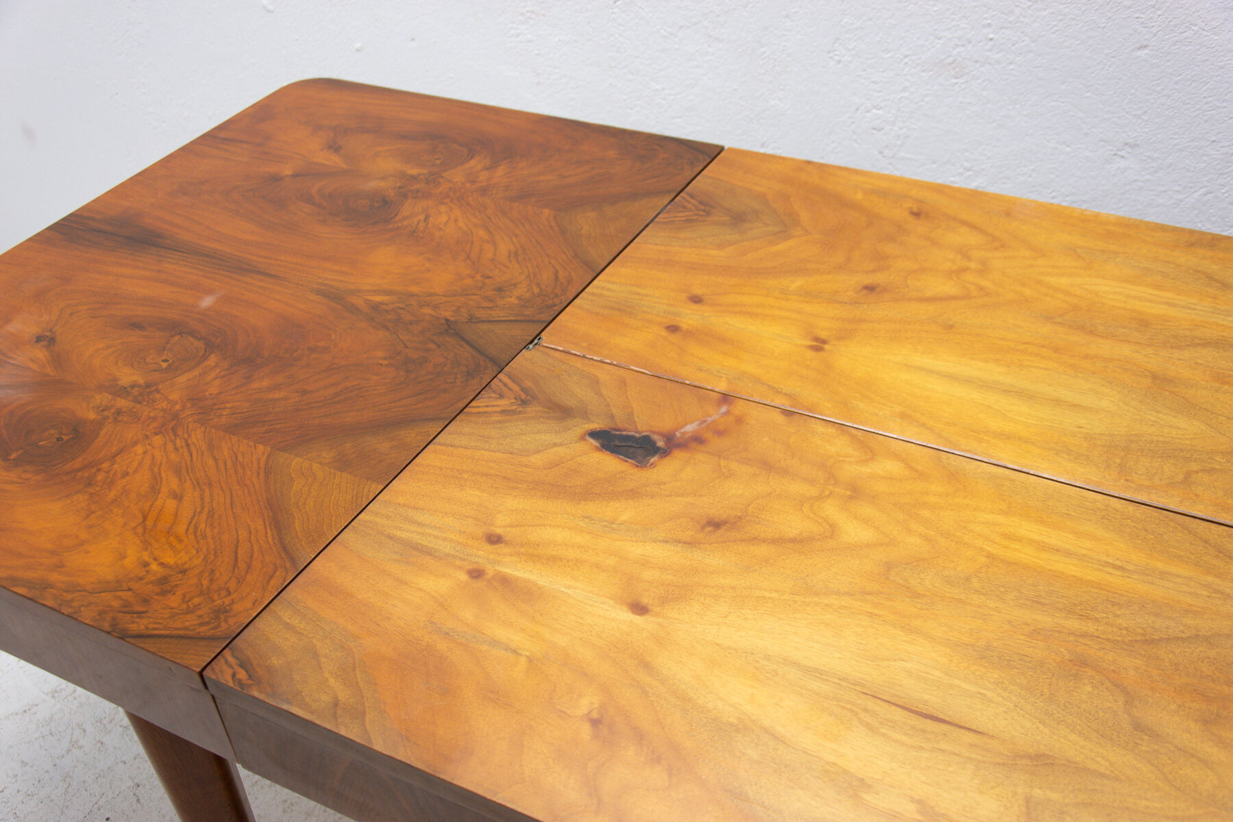 Adjustable dining table by Jindřich Halabala, 1950s