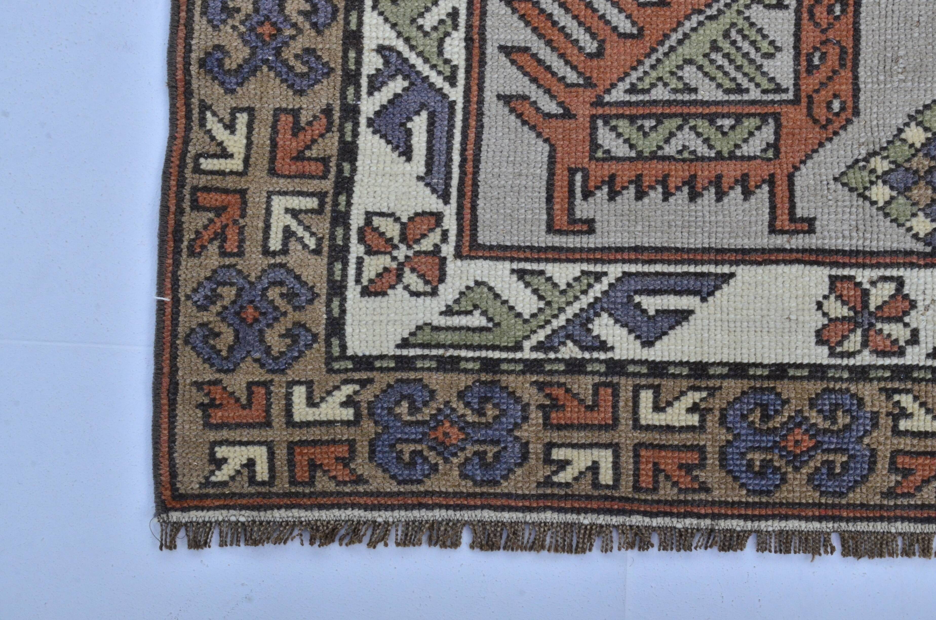 Oushak Small AnATOLİAN Vintage Rug sku 3439
