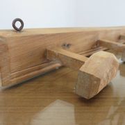 Porte manteau wabi sabi 4 patères années 40 50