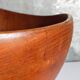 Solid wood cut bowl XXL freeform