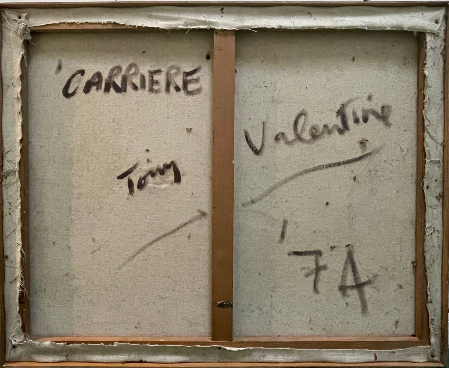 Abstract painting after the war, 20th century