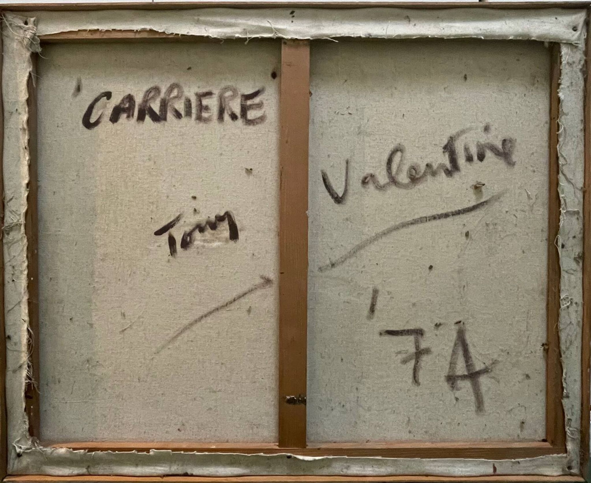Abstract painting after the war, 20th century