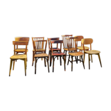Set of 10 chairs Bistro