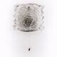Large wall lamp Peil & Putzler ice glass, 1960 Germany