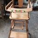Baby high chair doll toy solid wood dp 1123784