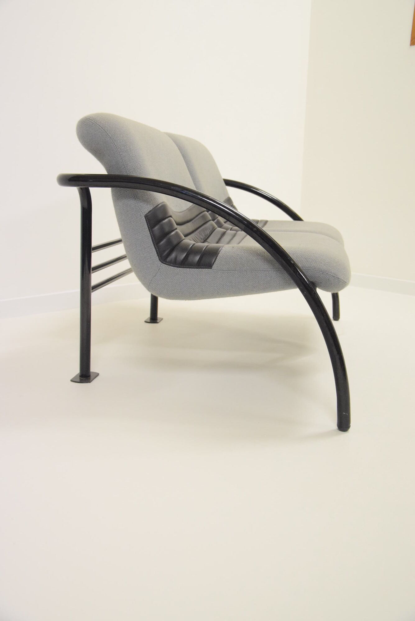 Sofa 2 places sofa seat Airborne - vintage years 80 / 90