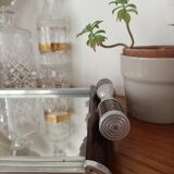 Art deco mirror tray