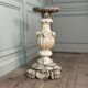 Socle en albâtre sculpté, Italie vers 1880