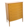 Mid-Century hoge gebogen ladekast met 6 lades