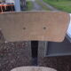 Industrial iron desk and Chair