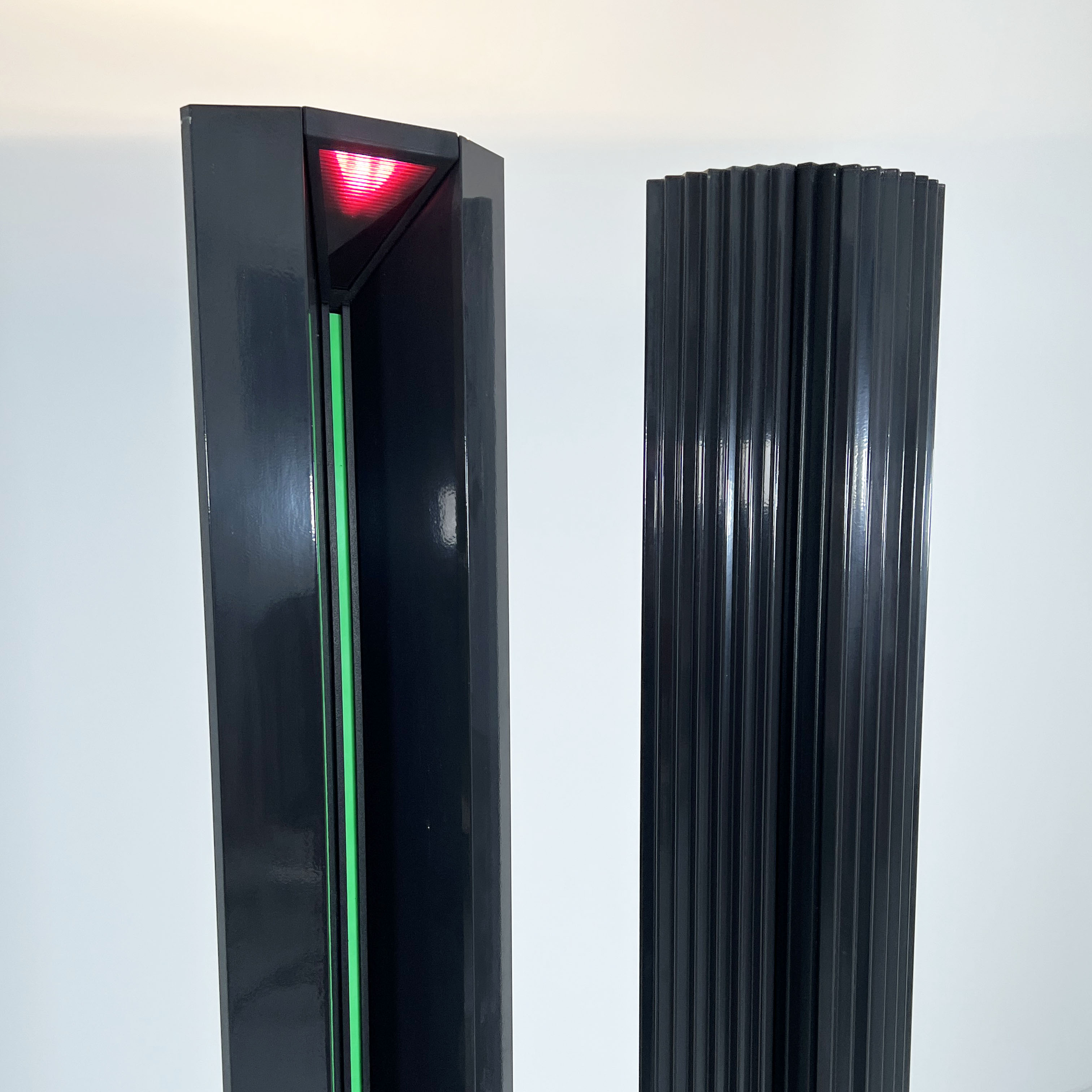 Postmodern Fluorescent Variable Intensity Floor Lamp by Egoluce, 1980