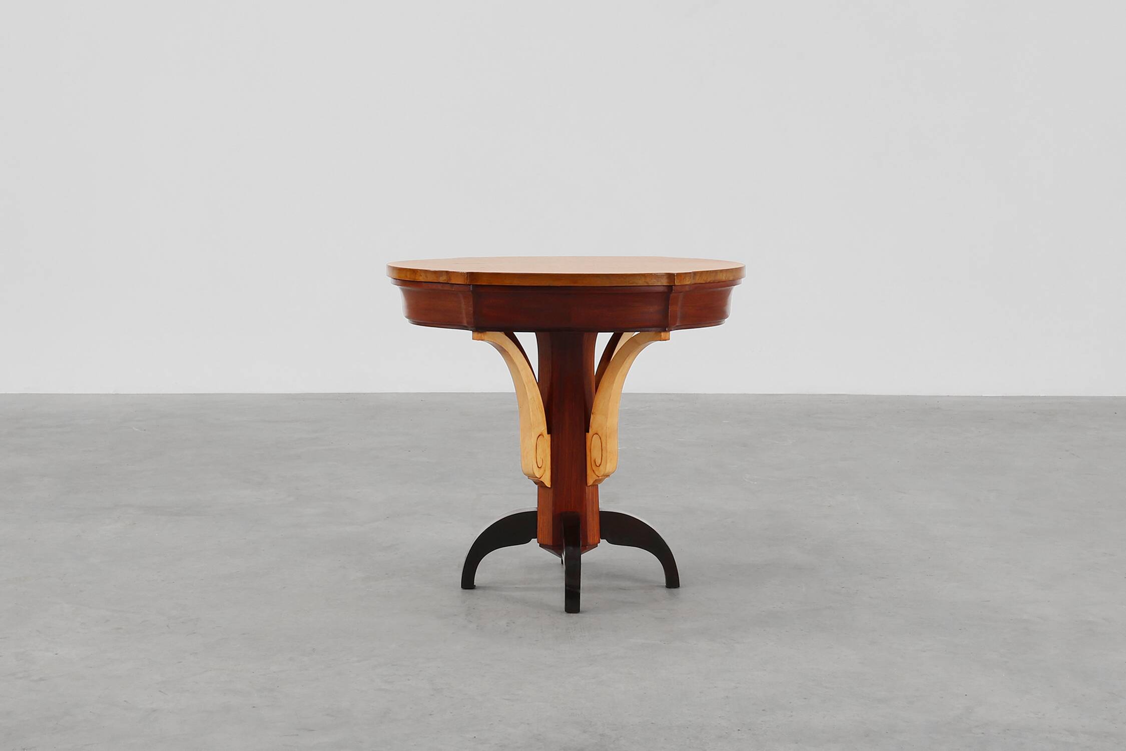 Art Deco side table in wood, France ca. 1930