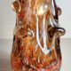 Murano glass vase with buttons pulled 50s