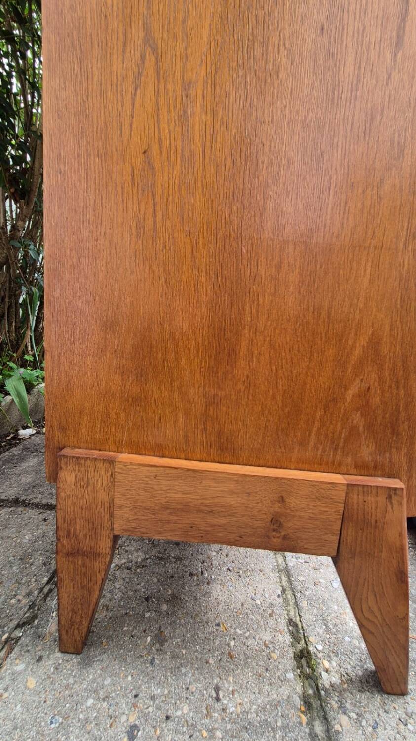 Oak secretary desk, 1960