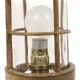 Old Industrial Brass Ship's Lamp Cage Lamp Rotterdam