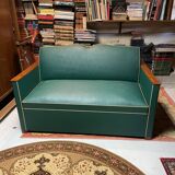 Vintage mustache club sofa year 50