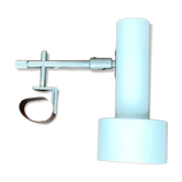 Mid-century minimalist German clamp lamp by Beisl, 1960s.