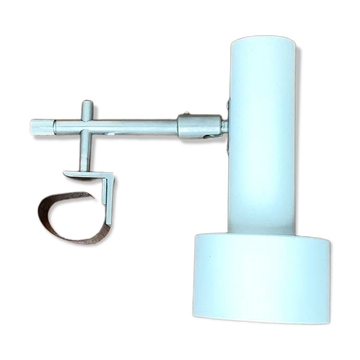 Mid-century minimalist German clamp lamp by Beisl, 1960s.