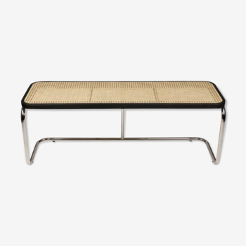 Bench Cannage natural wood black The socialite Family