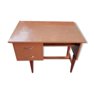 Vintage formica and teak desk
