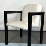 Mid-century italian modern set of 4 armchairs from 70s
