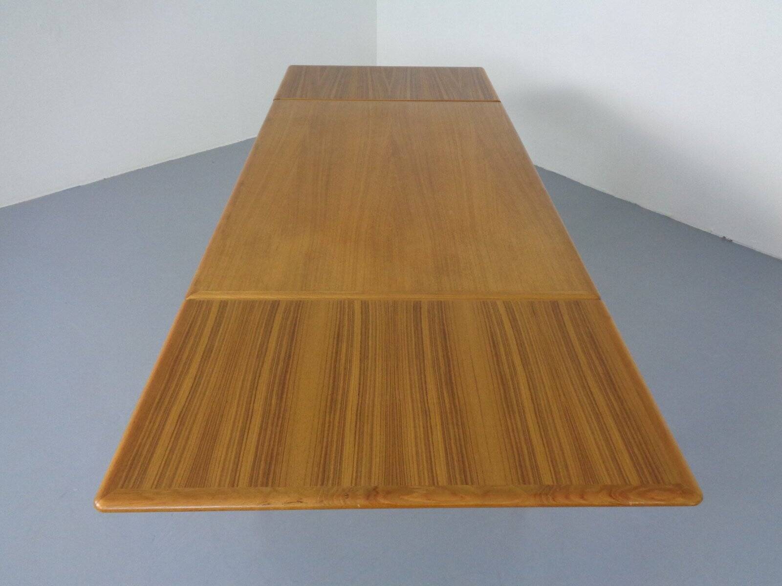 Large Danish Teak Extendable Dining Table, 1960s