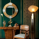 Art Deco bridge armchair